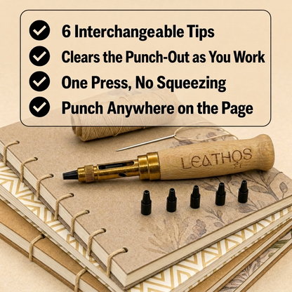 Leathos Hole Puncher Set