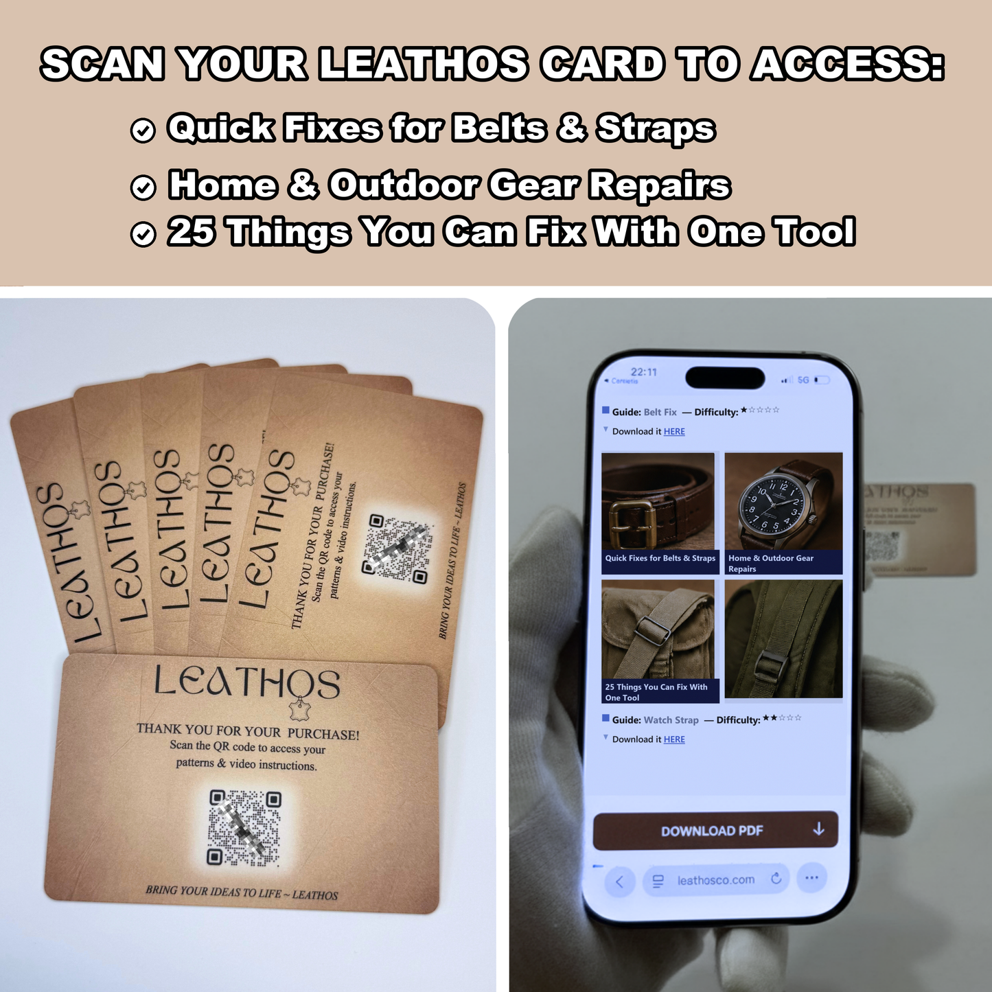Leathos Hole Puncher Kit
