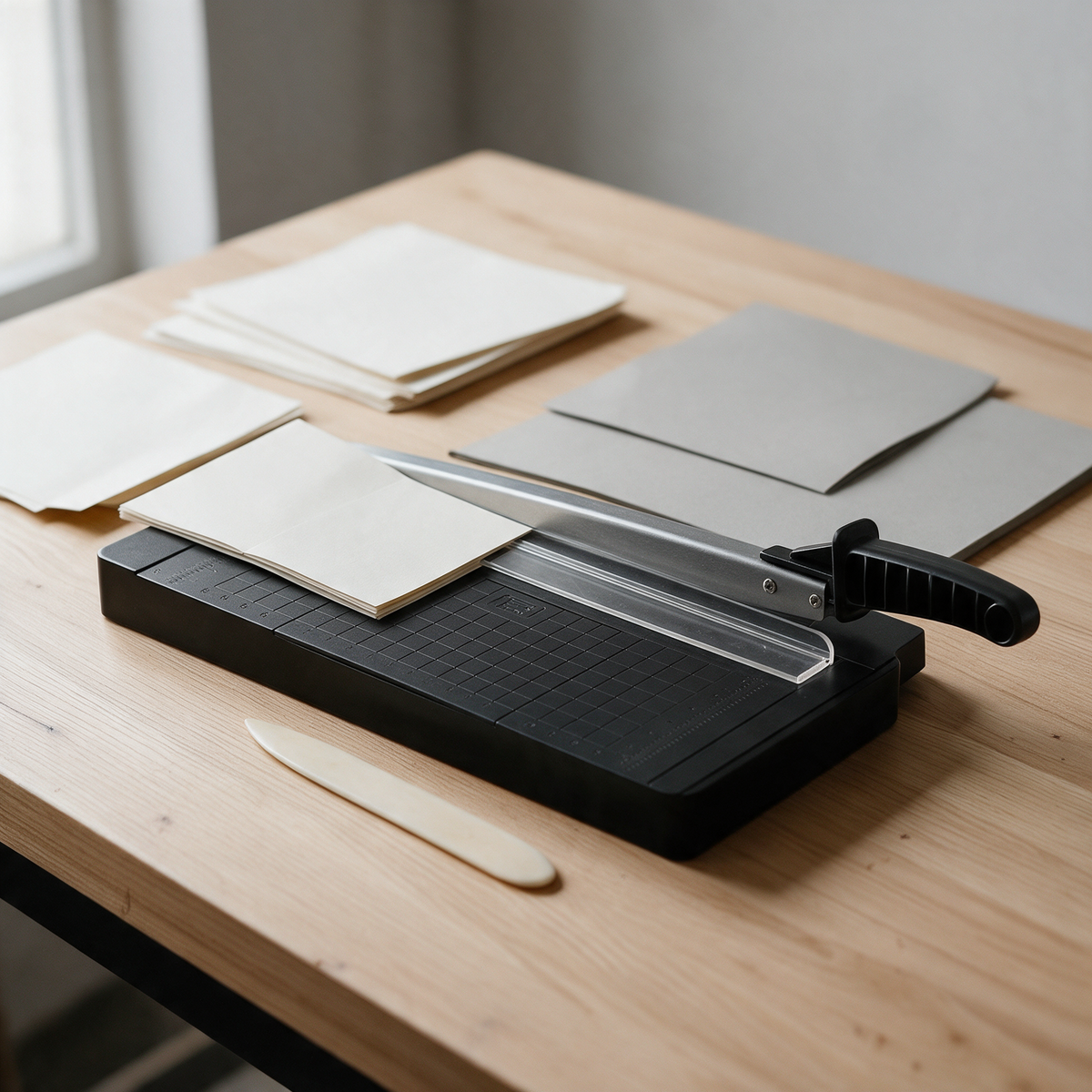 paper cutter usecase bookbinding