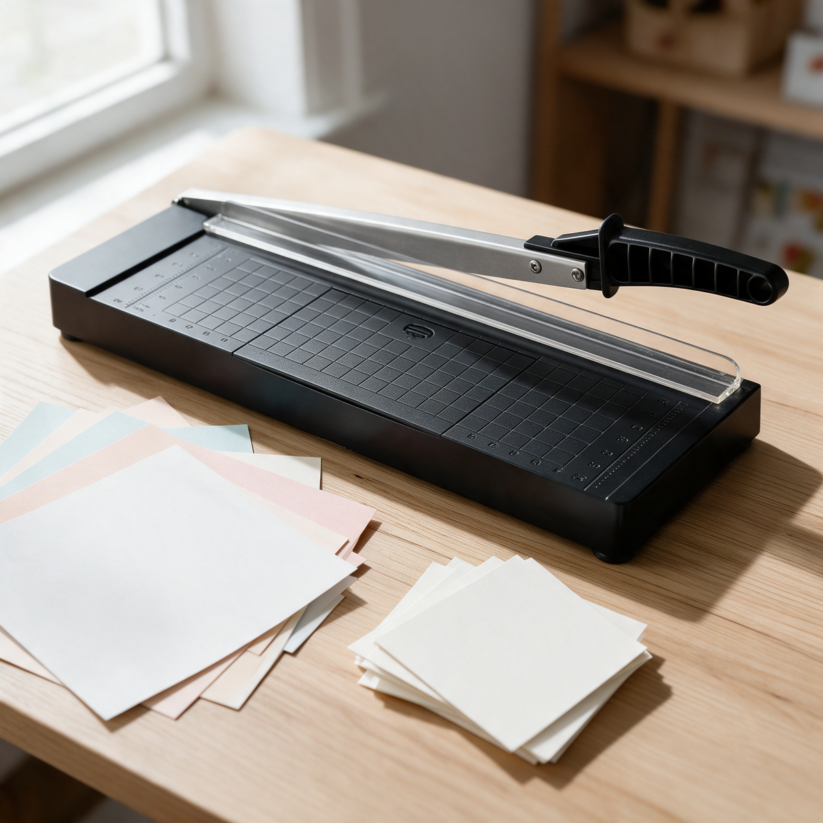 paper cutter usecase scrapbooking