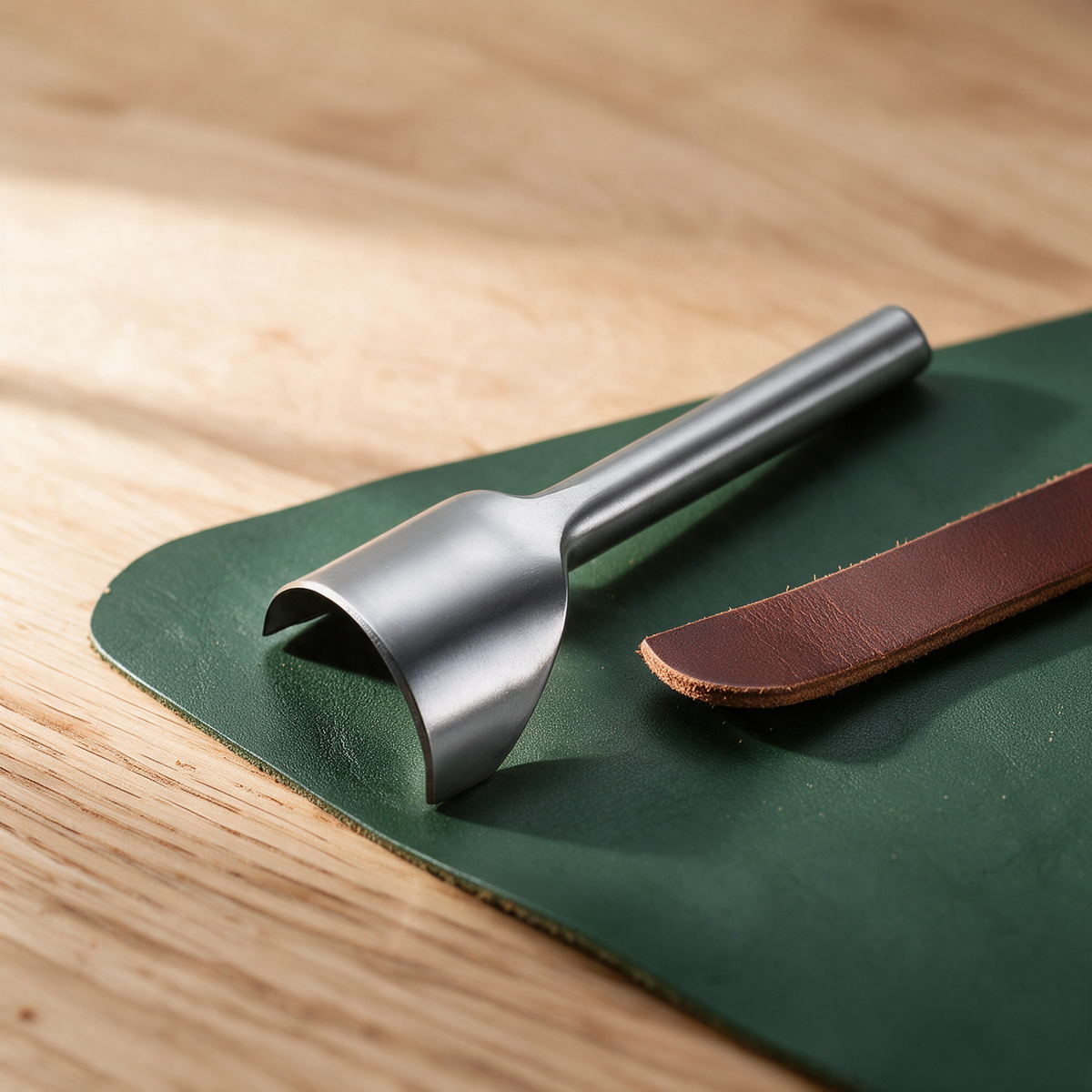 round punches set usecase collars